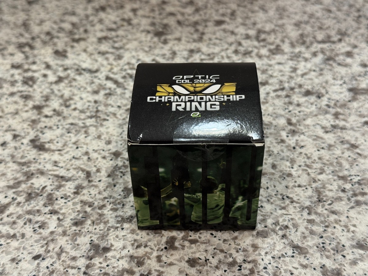 NEW, SEALED Optic Texas 2024 CDL REPLICA Championship Ring Gaming