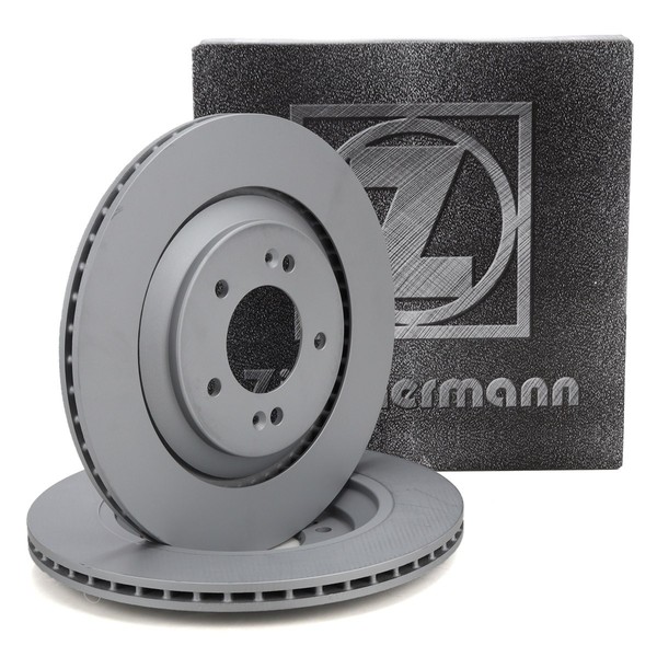 Zimmermann Bremsscheiben Ø 314Mm FüR Hyundai I30 N I30N Pd 19'' Kona N Os Hinten-image