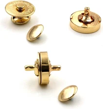 20 Sets 18MM Coppery Strong Magnetic Button ClaspsRound Magnetic Snaps Bag Butt