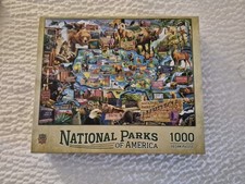 MasterPieces National Parks of America 1000 Pc Interlocking Cardboard Puzzle