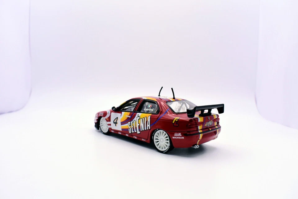 Modellino auto racing scala 1:43 Alfa Romeo 156 racing Solido diecast modellismo - Immagine 4 di 4