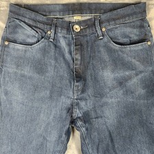 MATIAS Zumaya Jeans Mens S 31x26 Blue Selvedge Denim Slim Straight Made in USA