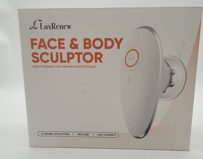 LuxRenew FACE & BODY SCULPTOR FOR SKIN AND MUSCLE CARE LED LIGHT & EMS NEW