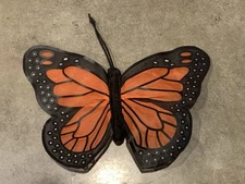 Monarch Butterfly Finger Puppet 5”