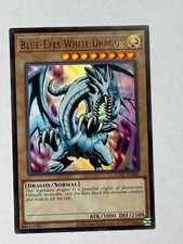 Blue-Eyes White Dragon (Version 1) LCKC-EN001 Legendary Collection Kaiba 1st...