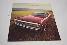 Vtg. 1970 Chrysler Auto Dealer Sales Large Booklet Brochure - All Models