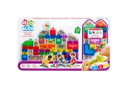  NEW   Jelly Blox Mega Pack 50 pc SET. Perfect for holidays gift