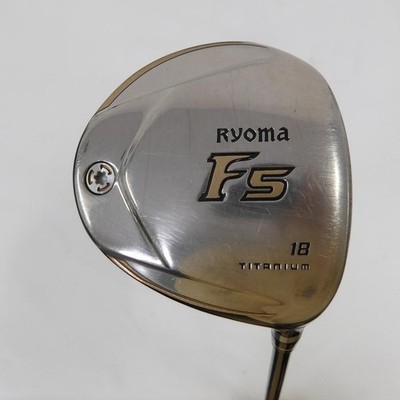リョーマ フェアウェイウッド RYOMA SilverF5 ツアーAD RF2 Ryoma golf Fairway Ryoma F Silver 5W 18° StiffRegular Tour AD RF2