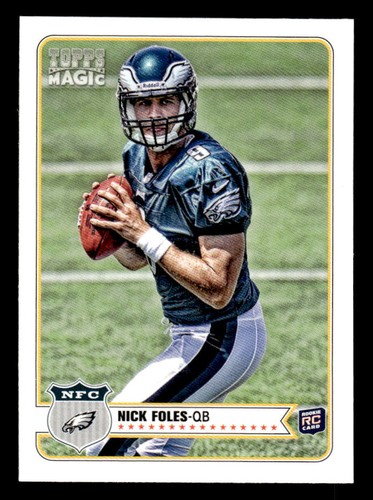 2012 Topps Magic #97 Nick Foles Rookie Mini EAGLES - Picture 1 of 2
