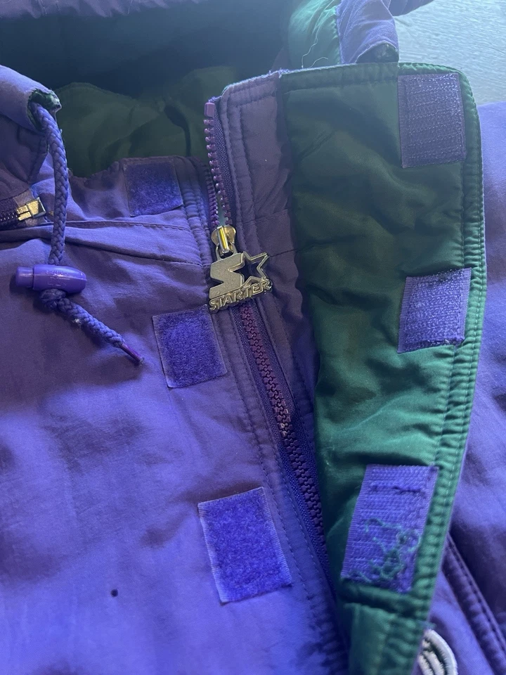 RARA Chaqueta de Arranque Vintage Años 90 NBA Milwaukee Bucks Talla Grande Foto 4 de 4