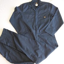 Dickies Coverall Large Tall Navy Blue