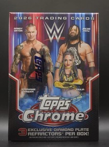 wwe topps booster box 2021 Chrome Wrestling Hobby Topps Chrome WWE combines the signature shine and technology of Chrome with the larger 2026 Topps Chrome Logofractor WWE