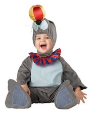 New Silly Circus Seal Plush Baby Toddler Infant Costume 6-12 Months