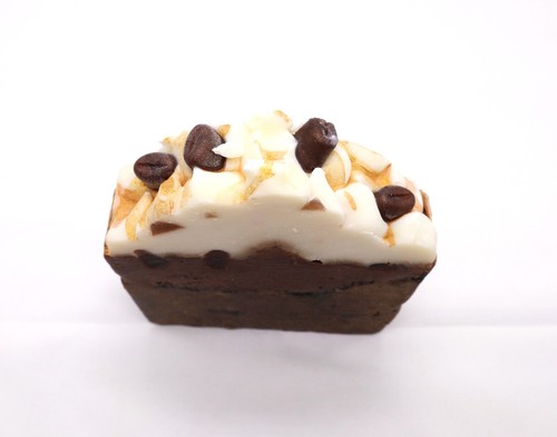 Columbian Coffee Scented Cold Process Palm Free Soap with Milk and Cocoa Butter - Picture 4 of 6