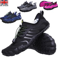 UK Womens Mens Water Shoes Aqua Shoes Beach Swim Barefoot Non Slip Surfing Size