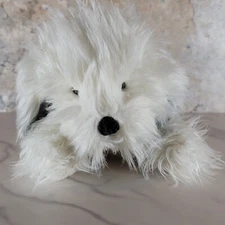 VINTAGE RUSS BERRIE SHAGS THE SHEEPDOG REALISTIC FLUFFY PLUSH ANIMAL