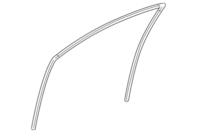 Genuine OEM Window Channel for TOYOTA 6815106030 for sale online 