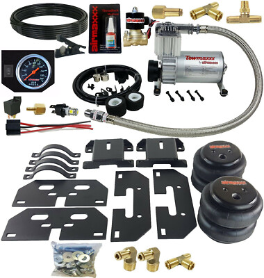 No Drill Tow Assist Kit On Board Air Management Fits 2003-13 Dodge Ram 2500 3500