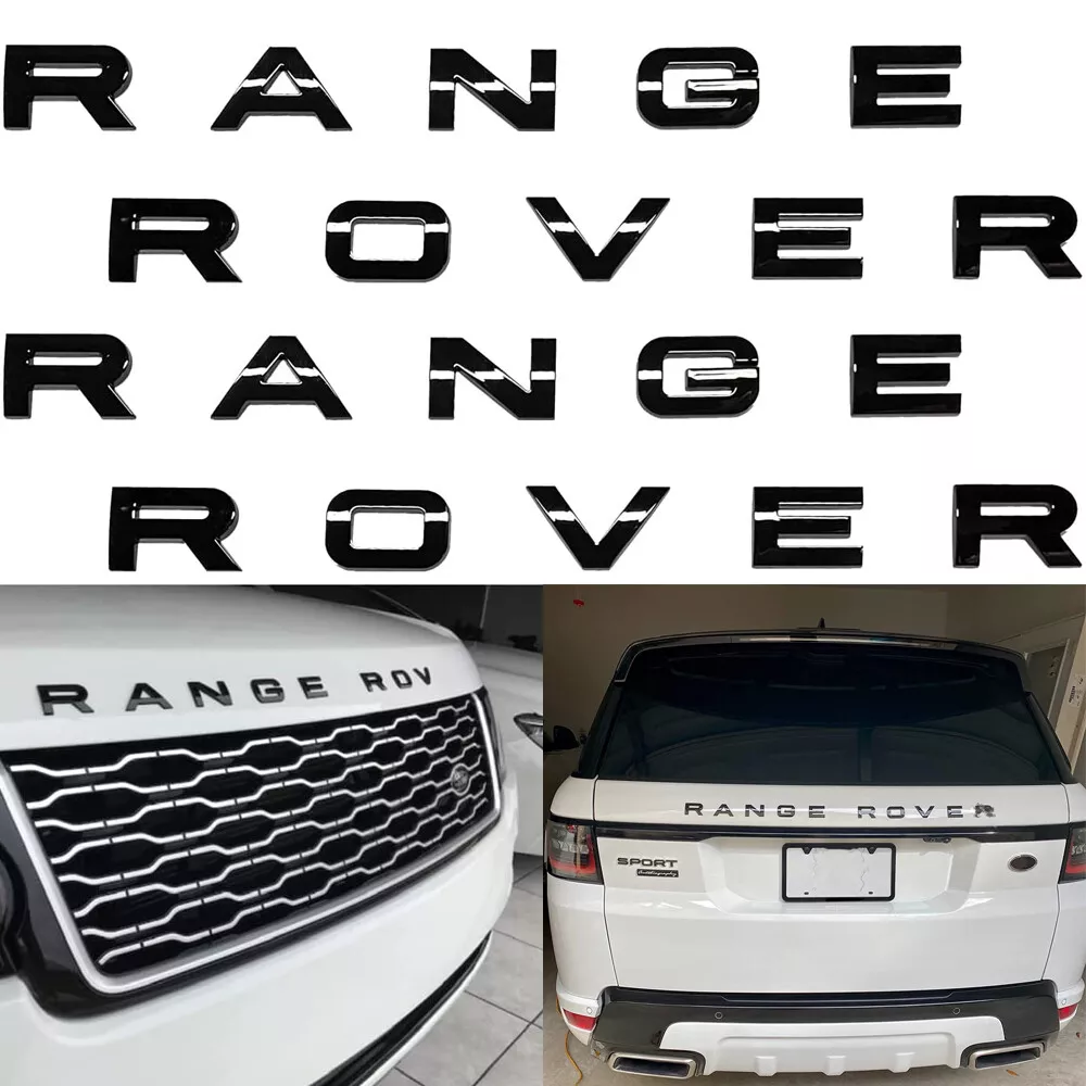 Range rover letters deals