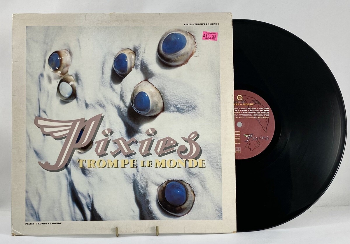 PIXIES TROMPE LE MONDE 1991 LP VG+ Vinyl Record 4AD 1st Date OG