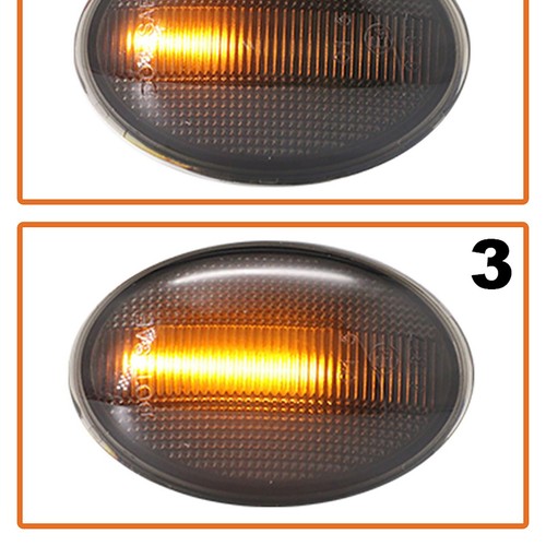 2x INTERMITENTES LATERALES LED NEGRO ADECUADOS PARA MINI R55 R56 R57 R58 R59 - Imagen 19 de 20