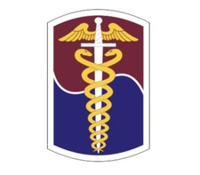 4" 65th medical brigade army bumper sticker decal usa made