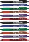 Translucent 12 Pen Set with Motivational/Inspirationa l Quotes, 6 Designs 46006