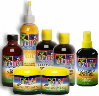Jahaitian Combination Hair Care Jamaican & Haitian Black Castor Oil (Full Range)