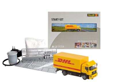 Faller Car System 161607 - H0 Car System Starter Set TRUCK DHL - New
