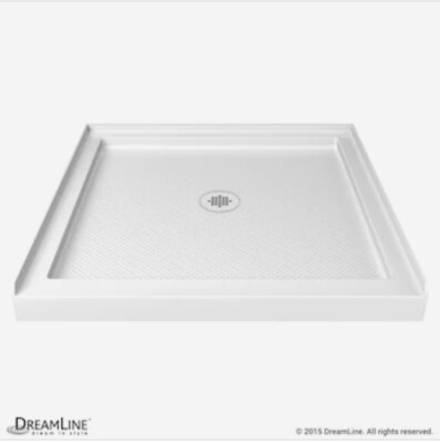  FREE SHIPPING New DreamLine SlimLine 32'' x 32'' White Shower Base DLT-1132320