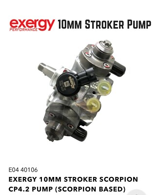 Exergy 10mm Stroker CP4.2 Fuel Injection Pump For 11-19 Ford 6.7L Powerstroke