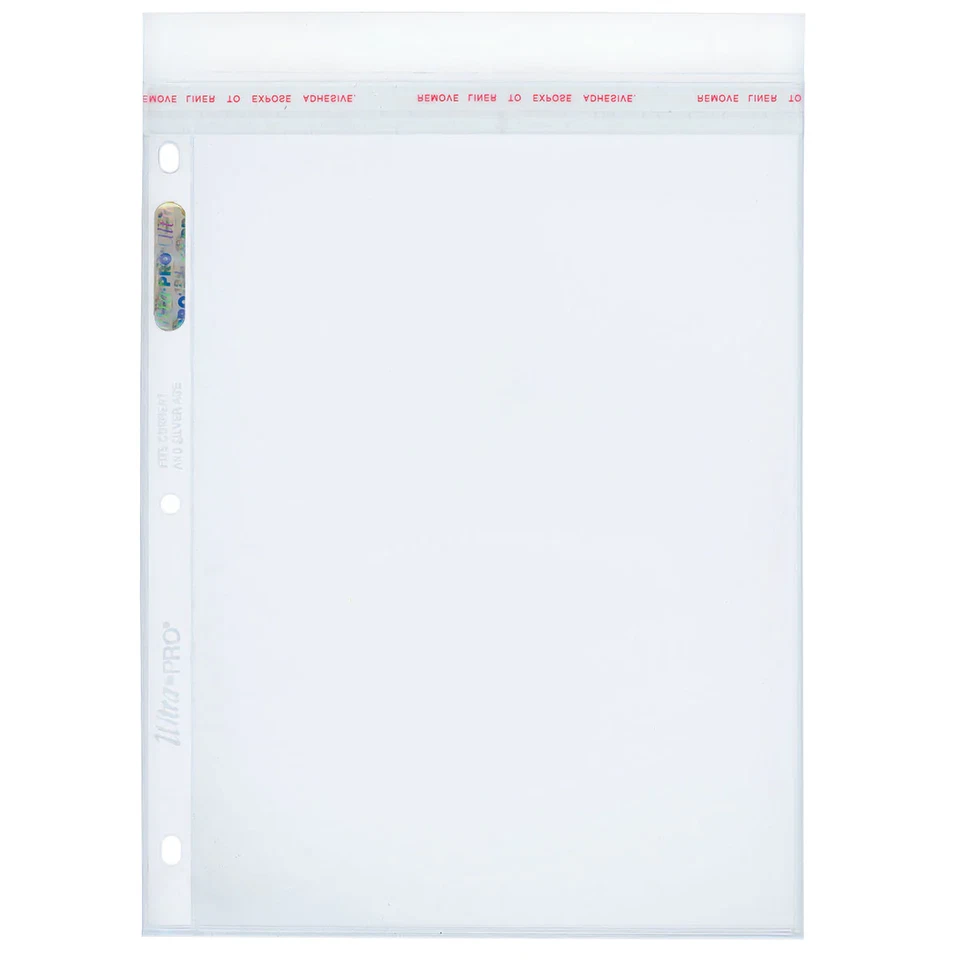 Página de cómic flexible 100 quilates Ultra PRO para protector de cómics de libros actuales de la Edad de Plata Foto 3 de 3