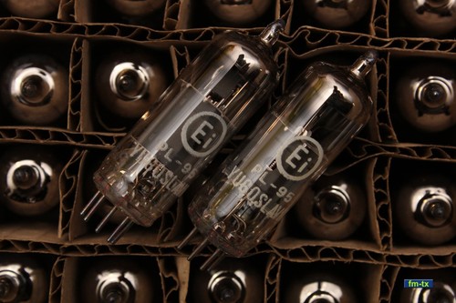 PL95 Ei - ex-Yougoslavie - tube de sortie audio - PAIRE ASSORTIE - NEUF - Photo 2 sur 5