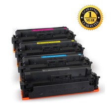 4PK Toner Cartridge for HP 414A LaserJet M454dn M454dw M479fdn M479fdw No Chip 