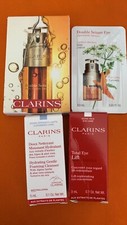 3 Pcs CLARINS SET FOAMING CLEANSER DOUBLE EYE...