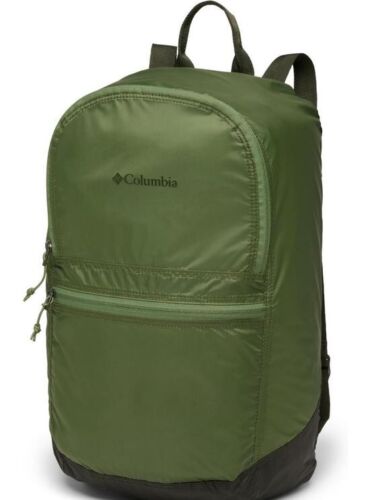 Columbia Unisex Lightweight Packable Backpack, Canteen/Greenscape One Size- NEW - Picture 4 of 6