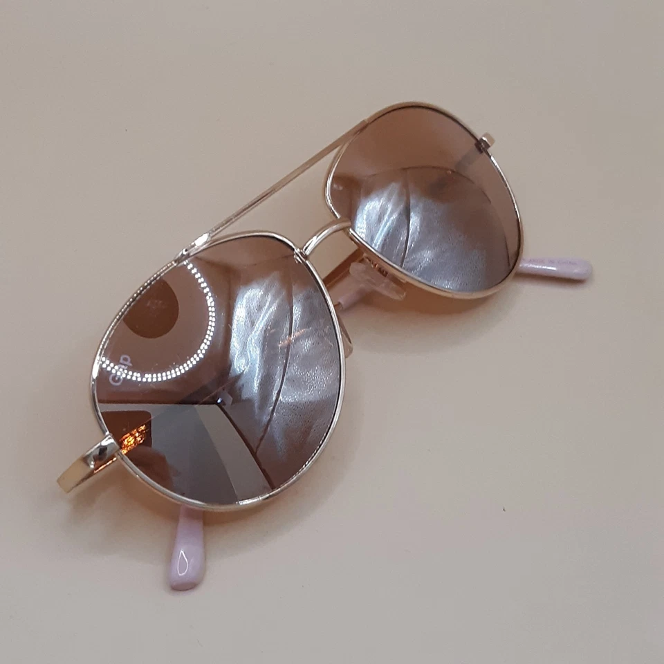 Gafas de sol Gap estilo piloto para mujer - elegantes y elegantes rosa DORADO VIAJE DE FIN DE SEMANA  Foto 4 de 4