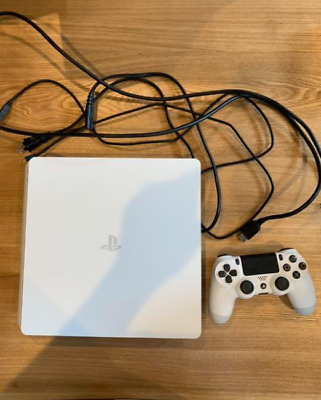 Sony Playstation 4 PS4 Console 500B CUH-2000A B02 Glacier White ...