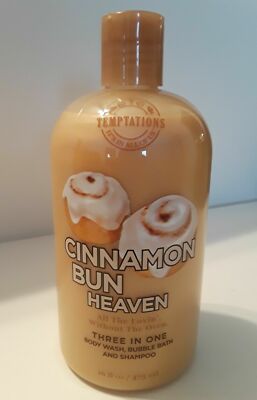 Bath & Body Works Temptations Cinnamon Bun Heaven 3in1 Wash