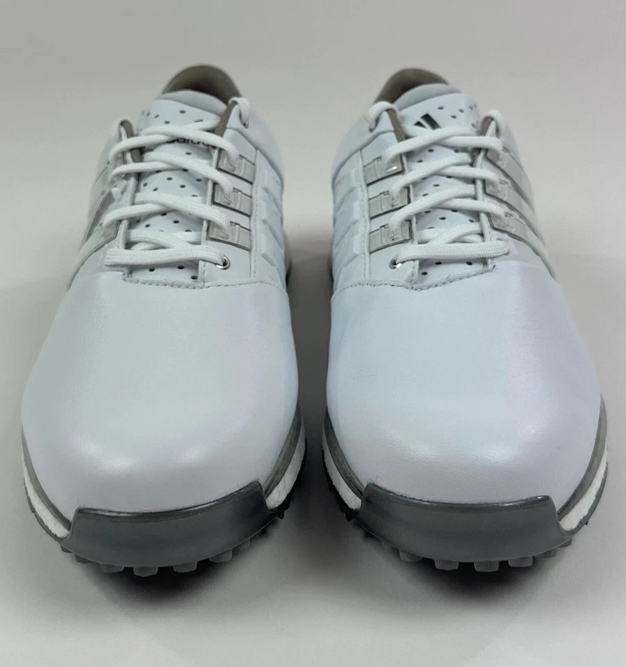 Adidas Tour360 XT-SL 2.0 White Silver Golf Shoes EG4872 Mens Size 7 (Womens 8.5) - Image 2 of 4