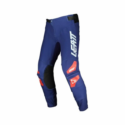 Motocross Leatt 5.5 I.K.S. Pants Enduro Quad Blue Red Motorcycle Range Top
