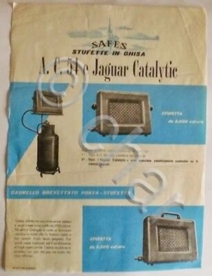 Brochure - S-a-f-e-s - Cast Iron Stoves - A. C. 54 and Jaguar Catalytic