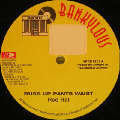 Red Rat / Angel Doolas & Captain Barkey Buss Up Pants Waist / 2 X 4 NEW OVP