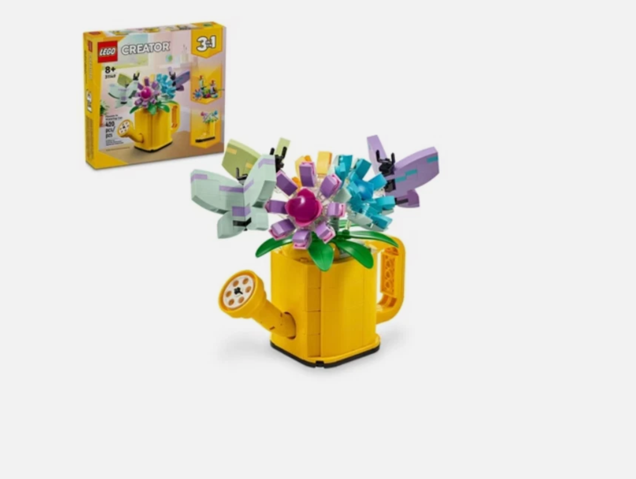 LEGO Creator 3-in-1 Flowers in Watering Can Building Kit 31149