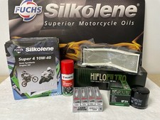 KAWASAKI ZX10R SERVICE KIT 2004 2005 WITH FREE CHAIN LUBE 