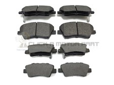 Front And Rear Brake Pads Set For Hyundai Ioniq 16-22 (Check Brake Disc Sizes)