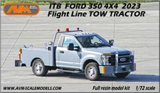 FORD ITB  350  1/72 USAF  flight line tow tractor  1/72 resin model