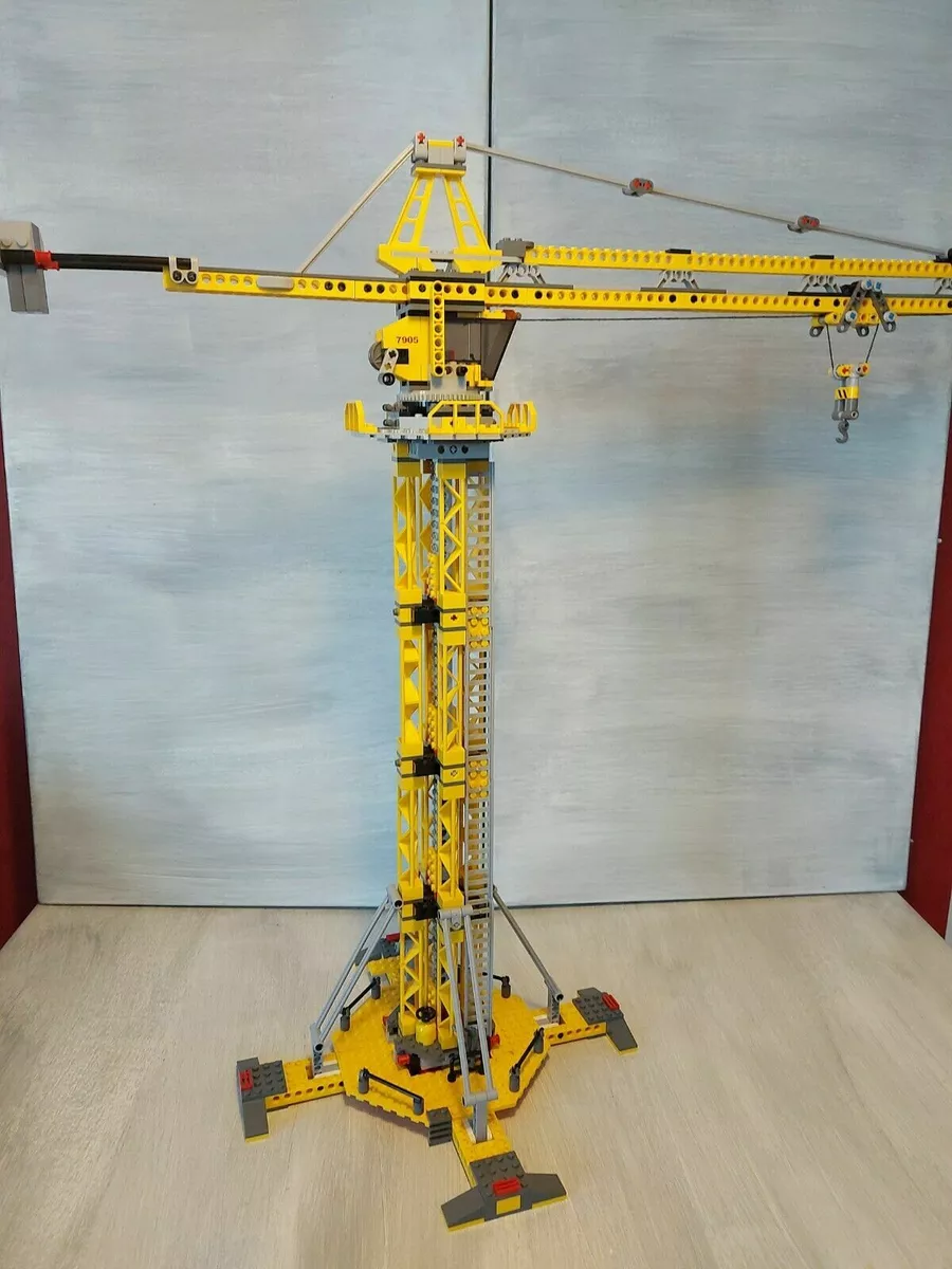 LEGO Town 7905 Tower Crane, incomplete, RARE