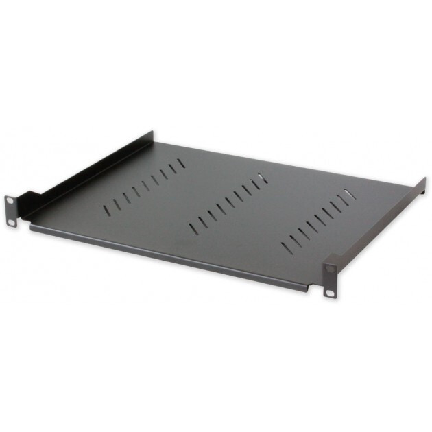 Intellinet Mensola per Rack 19'' 305 mm 1U Nera 2 punti