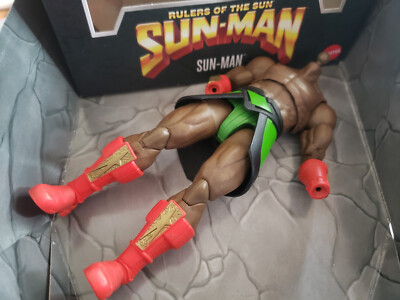 MOTU New Eternia Masterverse Sun Man Body Buff ONLY Netflix Smith